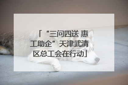 “三问四送 惠工助企”天津武清区总工会在行动