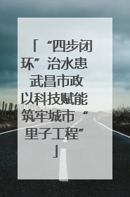 “四步闭环”治水患 武昌市政以科技赋能筑牢城市“里子工程”