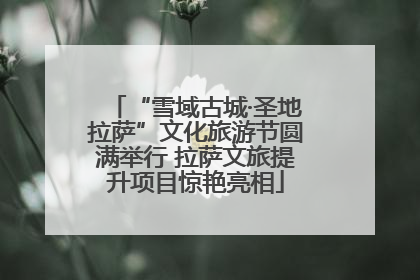 “雪域古城·圣地拉萨”文化旅游节圆满举行 拉萨文旅提升项目惊艳亮相