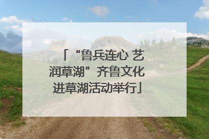 “鲁兵连心 艺润草湖”齐鲁文化进草湖活动举行