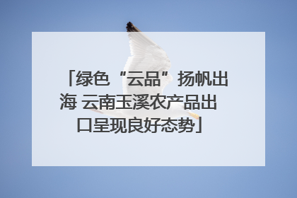 绿色“云品”扬帆出海 云南玉溪农产品出口呈现良好态势