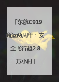 东航C919商运两周年：安全飞行超2.8万小时
