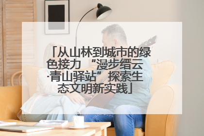 从山林到城市的绿色接力 “漫步缙云·青山驿站”探索生态文明新实践