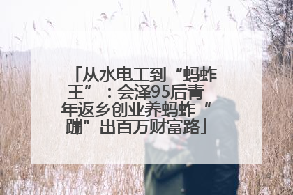 从水电工到“蚂蚱王”：会泽95后青年返乡创业养蚂蚱“蹦”出百万财富路