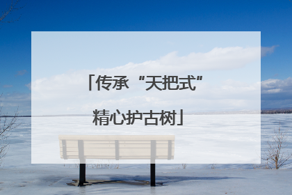 传承“天把式” 精心护古树