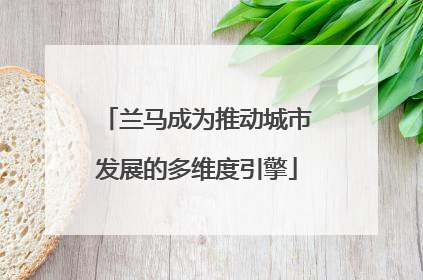 兰马成为推动城市发展的多维度引擎