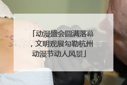 动漫盛会圆满落幕，文明观展勾勒杭州动漫节动人风景