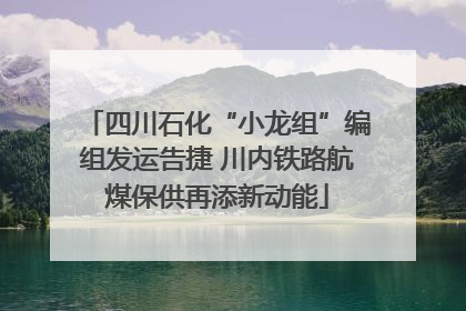 四川石化“小龙组”编组发运告捷 川内铁路航煤保供再添新动能