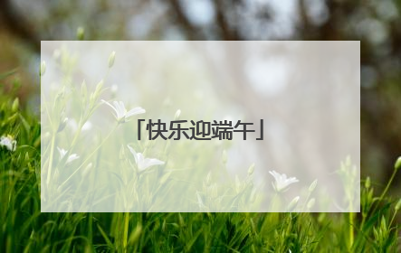 快乐迎端午