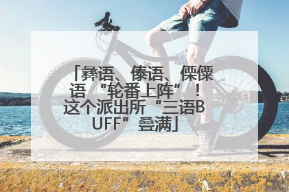 彝语、傣语、傈僳语 “轮番上阵”！这个派出所“三语BUFF”叠满