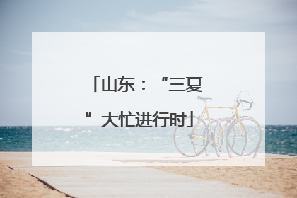 山东：“三夏”大忙进行时