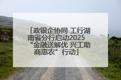 政银企协同 工行湖南省分行启动2025“金融送解优 兴工助商惠农”行动