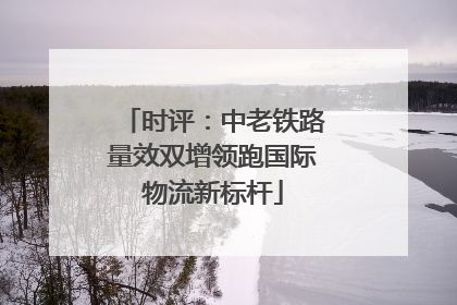时评：中老铁路量效双增领跑国际物流新标杆