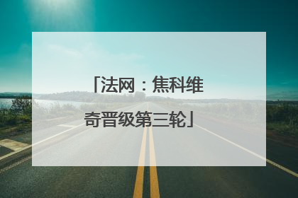法网：焦科维奇晋级第三轮