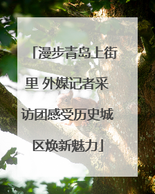 漫步青岛上街里 外媒记者采访团感受历史城区焕新魅力