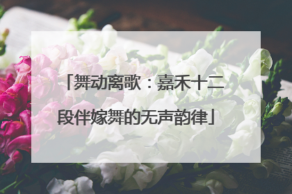 舞动离歌：嘉禾十二段伴嫁舞的无声韵律
