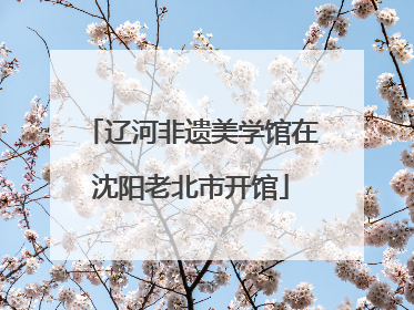 辽河非遗美学馆在沈阳老北市开馆