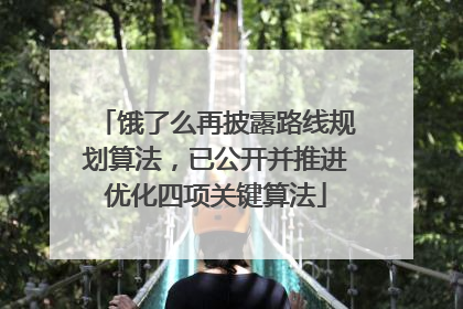 饿了么再披露路线规划算法，已公开并推进优化四项关键算法