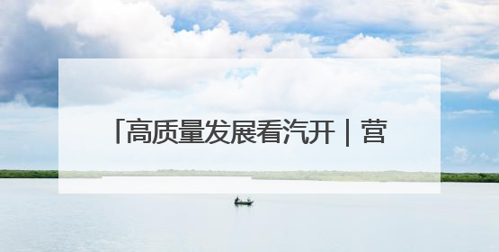 高质量发展看汽开｜营商环境“主引擎” 轰响高质量发展新赛道