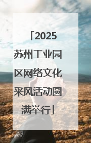 2025苏州工业园区网络文化采风活动圆满举行